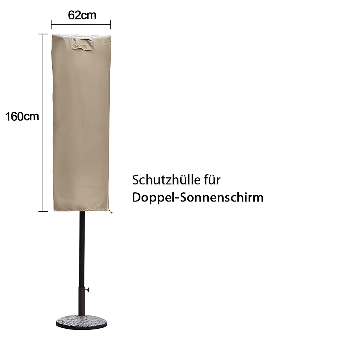 Sonnenschirm Schutzhülle Abdeckung Abdeckhauben Schutzhaube für