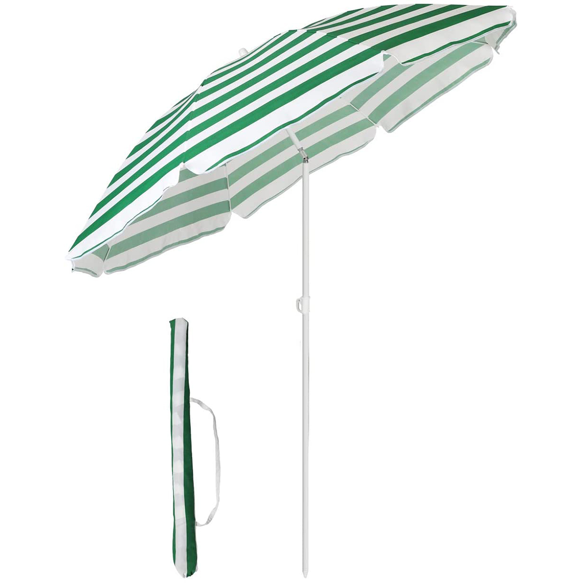 Abdeckung für Sonnenschirm 160 cm Marktschirm Gartenschirm