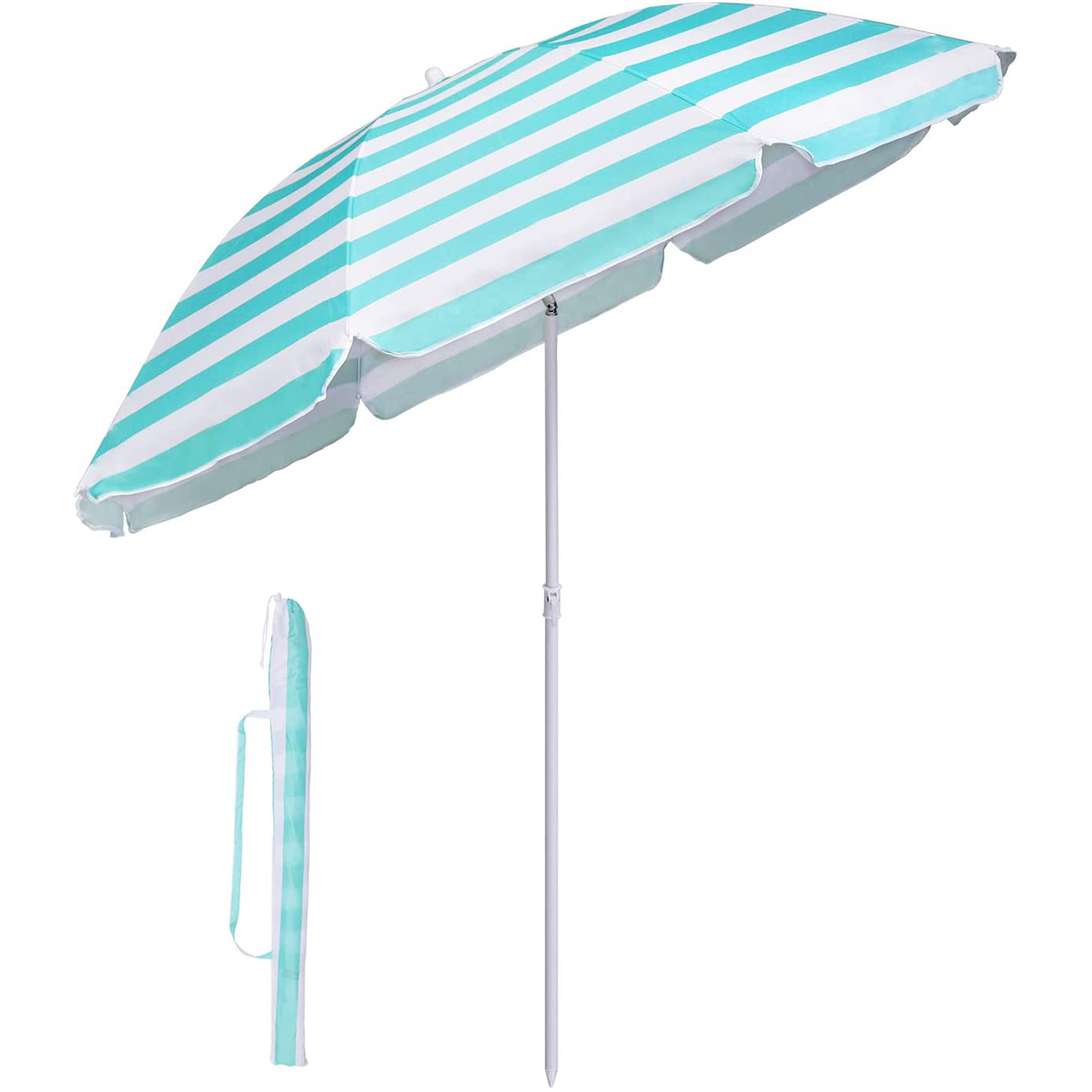 Abdeckung für Sonnenschirm 160 cm Marktschirm Gartenschirm