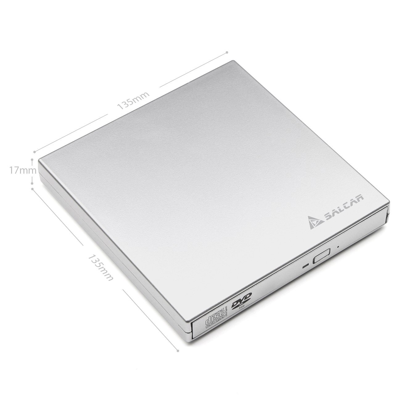 Externes Slim DVD Laufwerk USB 2.0 Brenner CD DVD-RW Brenner für PC