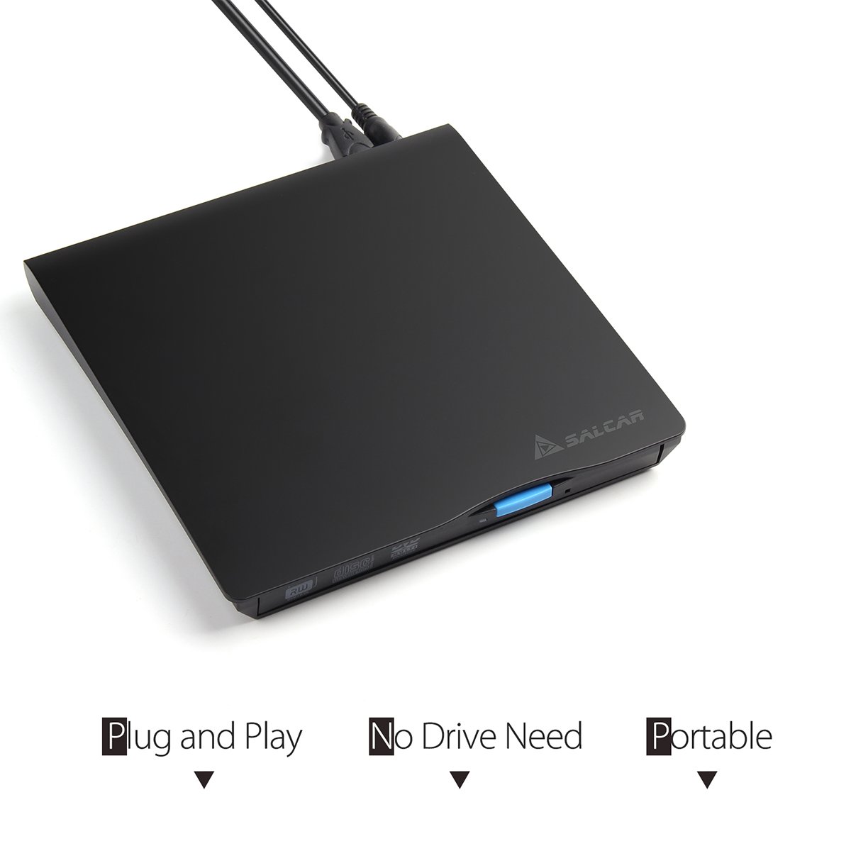 Externes DVD-Brenner CD/DVD Laufwerk für Laptops Desktop für Windows